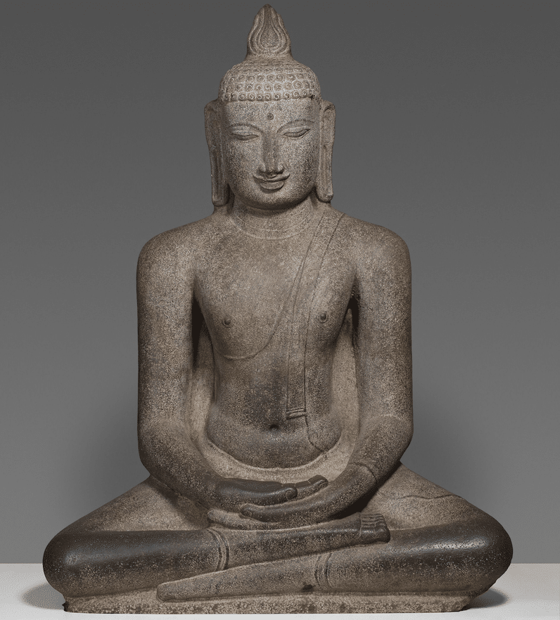 Buddha-Shakyamuni seated in Meditation (Dhyanamudra)